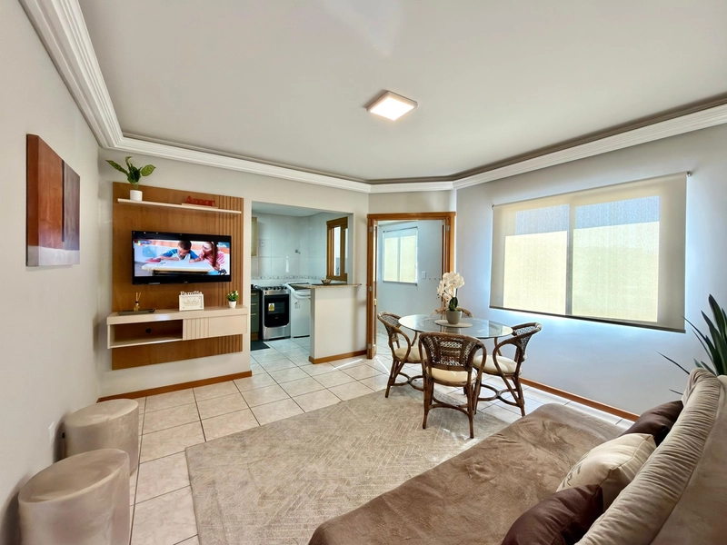 APARTAMENTO MOBILIADO DE 02 DORMITÓRIOS COM VISTA PARA  O  MAR!: 20ª foto da galeria de imagens do imóvel