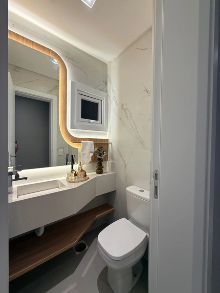APARTAMENTO NA AV. RUDÁ COM 03 DORMITÓRIOS MOBILIADO E DECORADO!: 34ª foto da galeria de imagens do imóvel