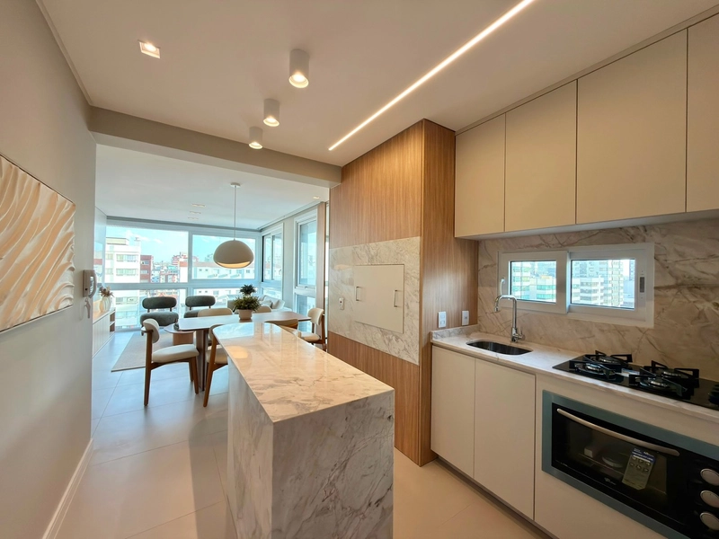 APARTAMENTO NA AV. RUDÁ COM 03 DORMITÓRIOS MOBILIADO E DECORADO!: 2ª foto da galeria de imagens do imóvel