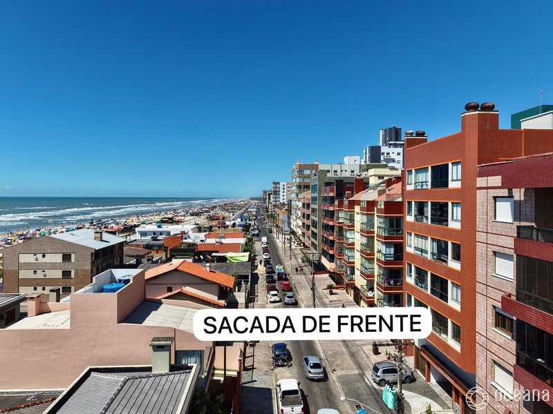 Apartamento de 02 Dormitorios com sacada de frente e vista mar!: 4ª foto da galeria de imagens do imóvel