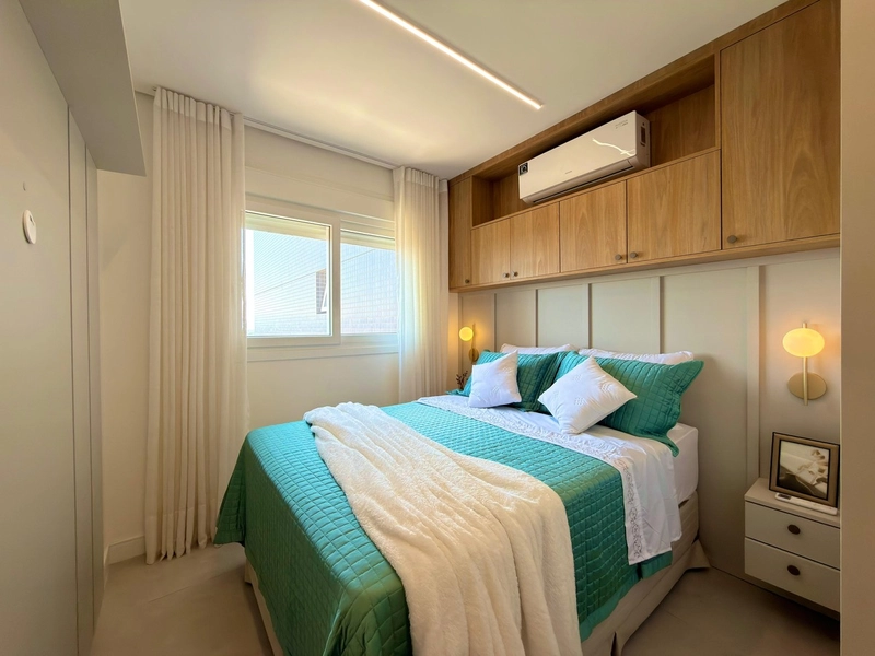 APARTAMENTO DECORADO DE 02 SUÍTES EM EDIFÍCIO COM INFRA COMPLETA!: 7ª foto da galeria de imagens do imóvel
