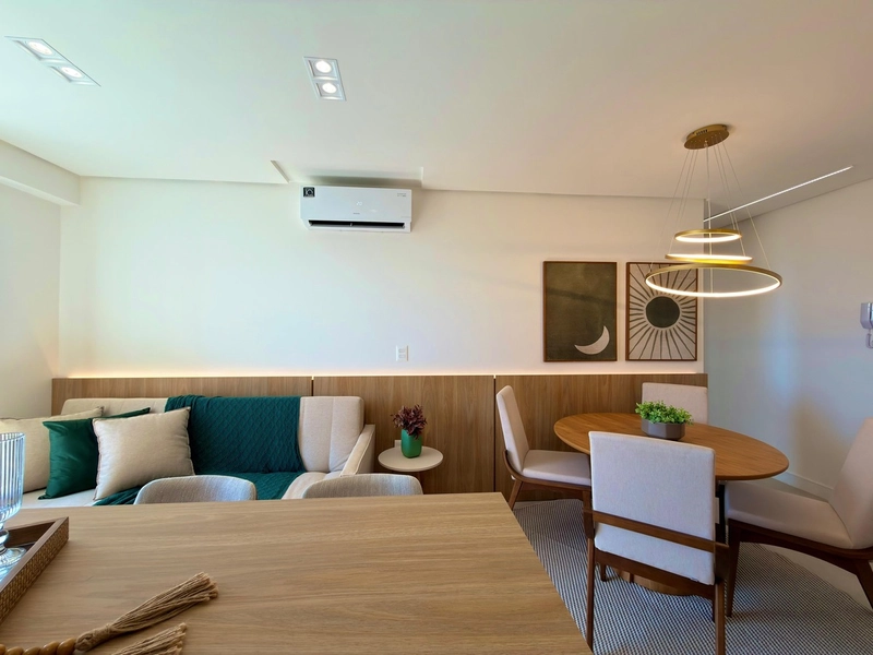 APARTAMENTO DECORADO DE 02 SUÍTES EM EDIFÍCIO COM INFRA COMPLETA!: 2ª foto da galeria de imagens do imóvel