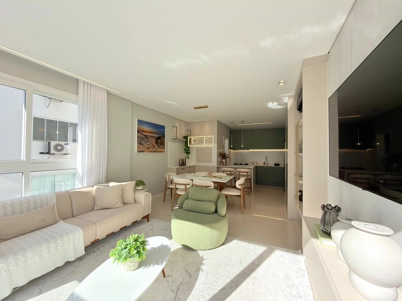 APARTAMENTO MOBILIADO E DECORADO COMPOSTO POR 03 SUÍTES: 4ª foto da galeria de imagens do imóvel