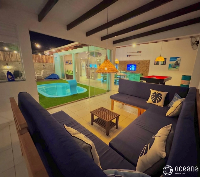 Casa decorada estilo praia (Zona Nova): 18ª foto da galeria de imagens do imóvel