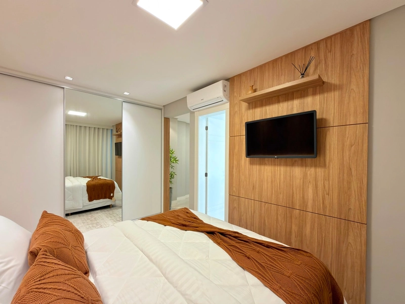 APARTAMENTO DE ESQUINA MOBILIADO E DECORADO COM 02 SUÍTES: 8ª foto da galeria de imagens do imóvel