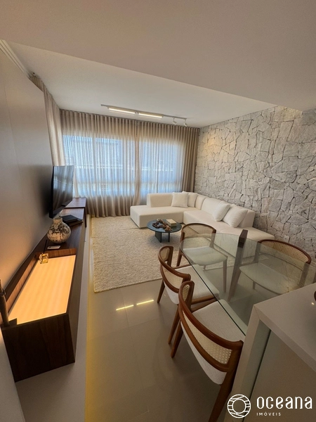Apartamento de 03 dormitórios mobiliado e decorado: 1ª foto da galeria de imagens do imóvel