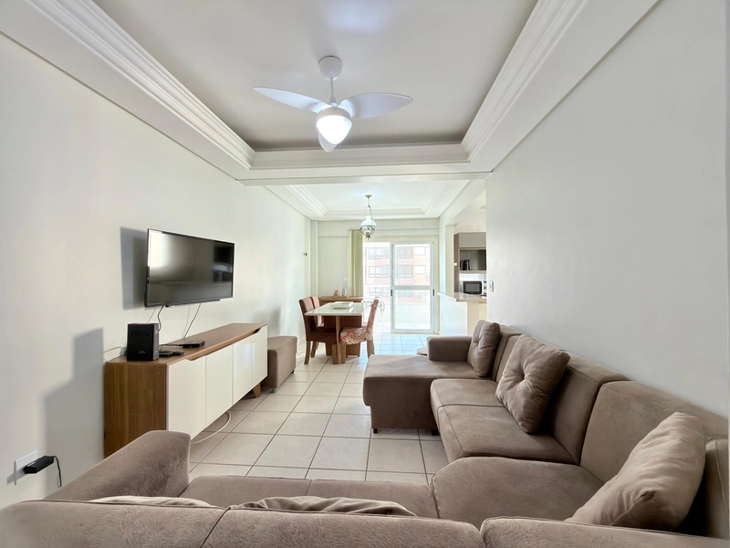 APARTAMENTO MOBILIADO DE 03 DORMITÓRIOS COM VISTA MAR!: 5ª foto da galeria de imagens do imóvel