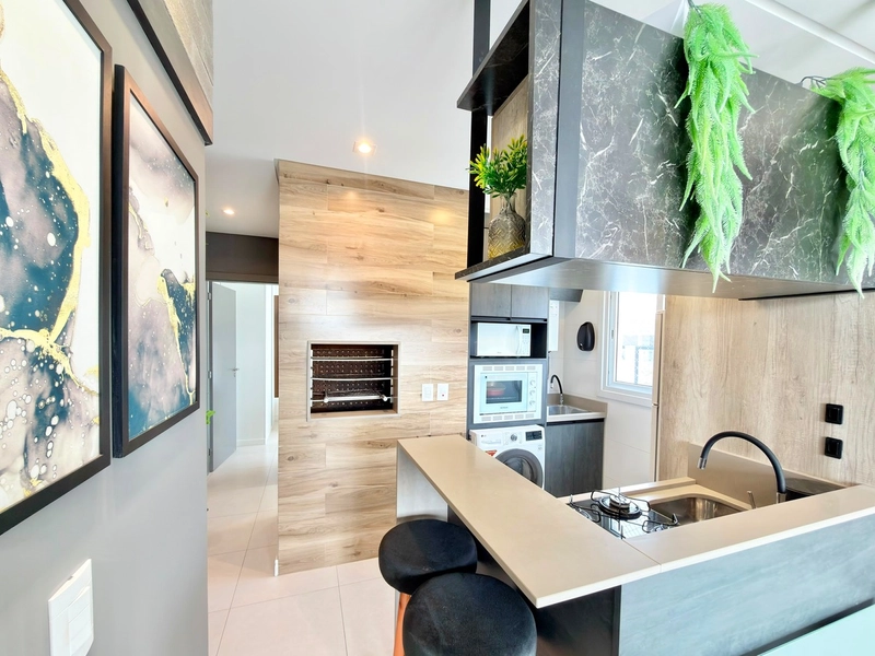 APARTAMENTO  DE 02 DORMITÓRIOS MOBILIADO NO BAIRRO ZONA NOVA!: 8ª foto da galeria de imagens do imóvel