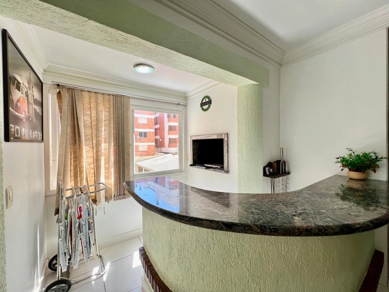 APARTAMENTO MOBILIADO DE 02 DORMITÓRIOS COM TERRAÇO NA BEIRA MAR!: 6ª foto da galeria de imagens do imóvel