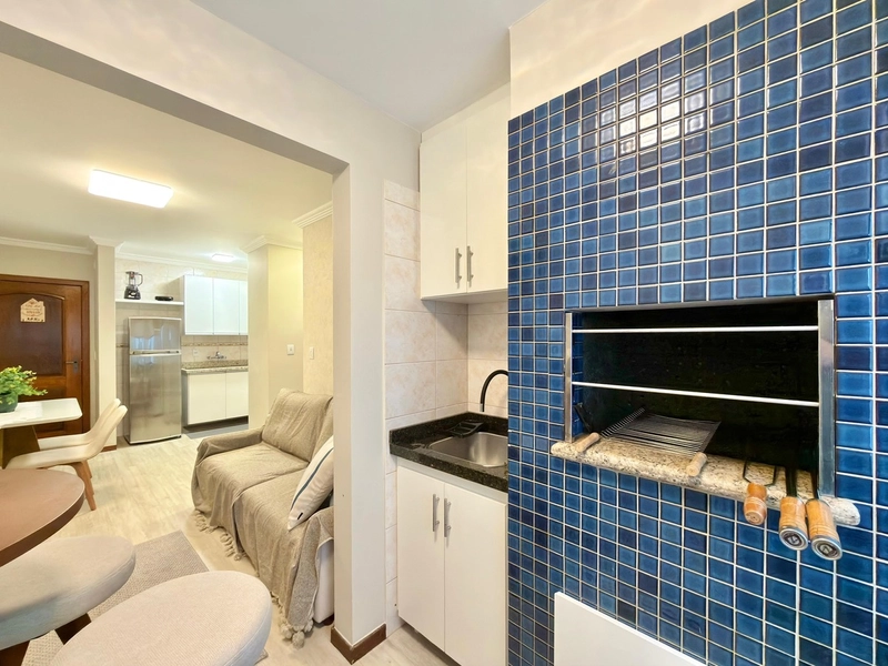 APARTAMENTO COMPOSTO POR 01 DORMITÓRIO MOBILIADO E DECORADO: 6ª foto da galeria de imagens do imóvel
