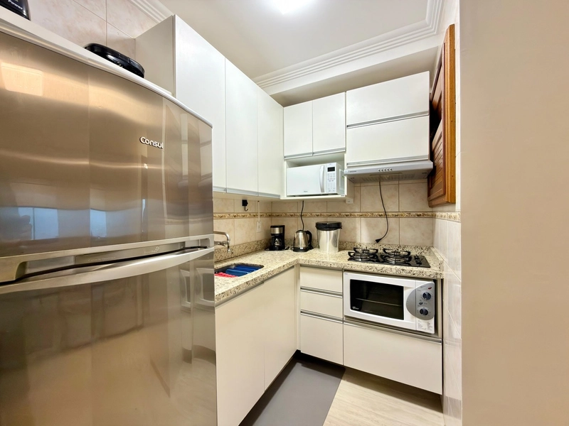 APARTAMENTO COMPOSTO POR 01 DORMITÓRIO MOBILIADO E DECORADO: 8ª foto da galeria de imagens do imóvel