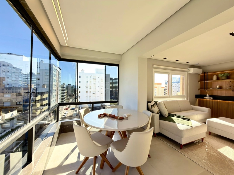 APARTAMENTO À VENDA, SACADA COM CHURRASQUEIRA E VISTA MAR!: 4ª foto da galeria de imagens do imóvel