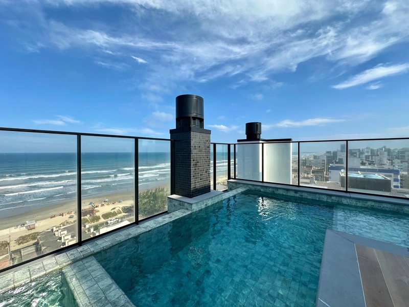 APARTAMENTO COM VISTA PARA O MAR COMPOSTO POR 02 DORMITÓRIOS: 6ª foto da galeria de imagens do imóvel
