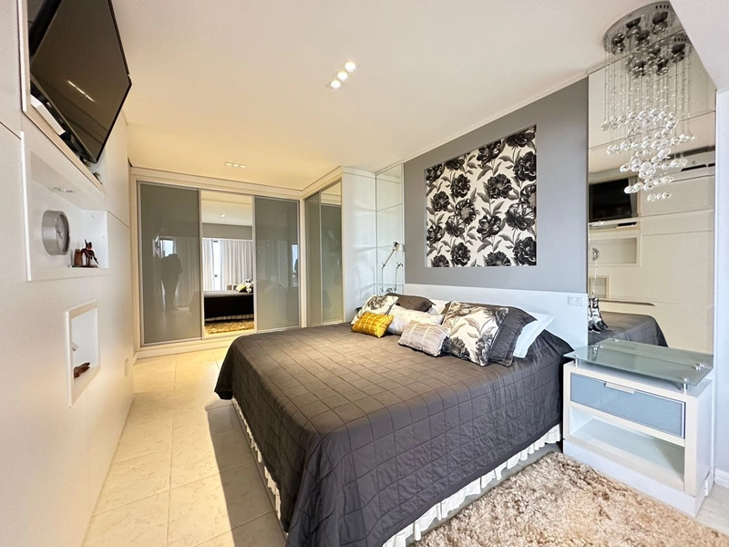 APARTAMENTO MOBILIADO E DECORADO COMPOSTO POR 04 DORMITÓRIOS: 6ª foto da galeria de imagens do imóvel