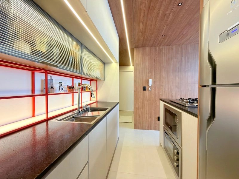 APARTAMENTO E FINAMENTE MOBILIADO E DECORADO NO BAIRRO NAVEGANTES: 33ª foto da galeria de imagens do imóvel