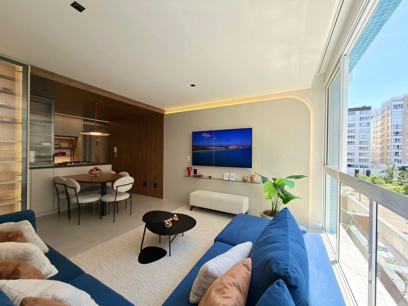 APARTAMENTO E FINAMENTE MOBILIADO E DECORADO NO BAIRRO NAVEGANTES: 4ª foto da galeria de imagens do imóvel
