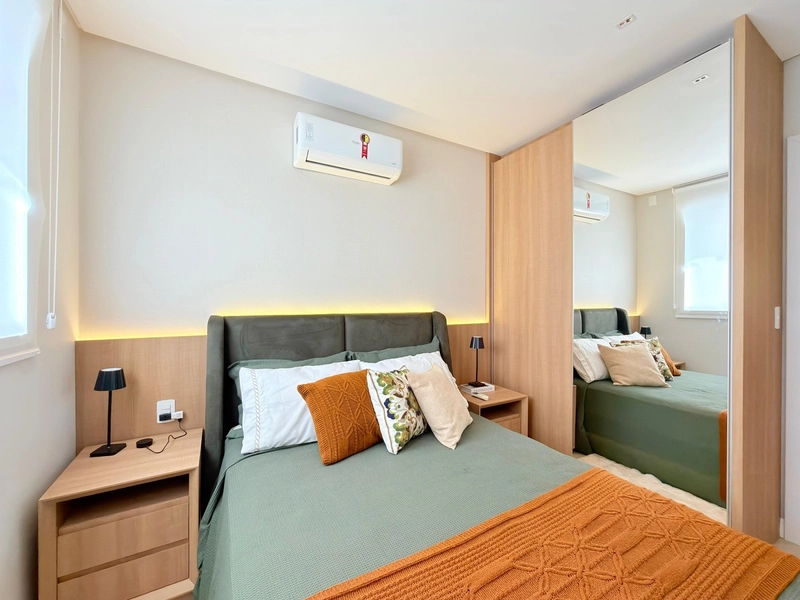 APARTAMENTO E FINAMENTE MOBILIADO E DECORADO NO BAIRRO NAVEGANTES: 1ª foto da galeria de imagens do imóvel