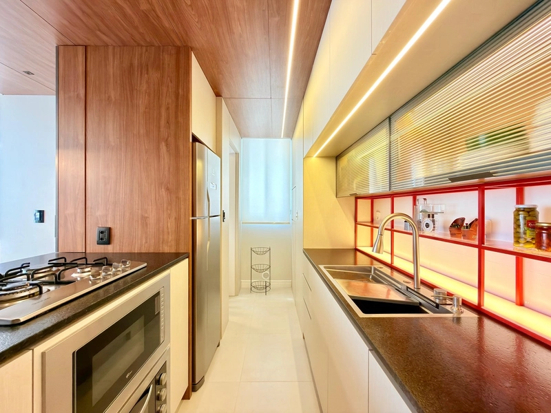 APARTAMENTO E FINAMENTE MOBILIADO E DECORADO NO BAIRRO NAVEGANTES: 3ª foto da galeria de imagens do imóvel