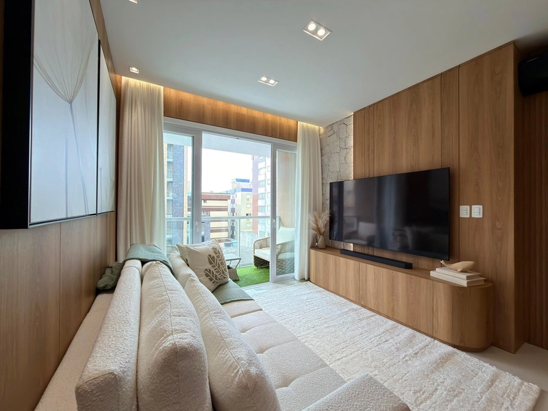 APARTAMENTO COMPOSTO POR 02 DORM. UMA QUADRA DO MAR - FRENTE LESTE: 13ª foto da galeria de imagens do imóvel