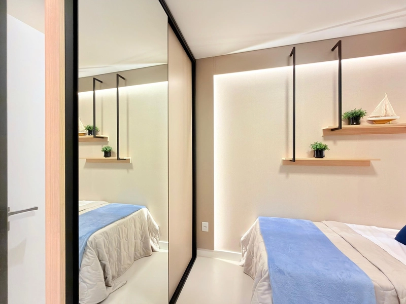 APARTAMENTO MOBILIADO E DECORADO DE 02 DORMITÓRIOS!: 10ª foto da galeria de imagens do imóvel
