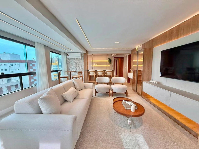 AMPLO APARTAMENTO DECORADO DE 03 DORM COM VISTA PARA A SERRA E O MAR!: 22ª foto da galeria de imagens do imóvel