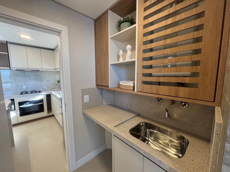 APARTAMENTO MOBILIADO E DECORADO NO BAIRRO ZONA NOVA!: 8ª foto da galeria de imagens do imóvel