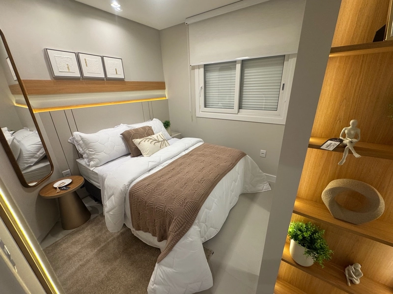 APARTAMENTO MOBILIADO E DECORADO NO BAIRRO ZONA NOVA!: 4ª foto da galeria de imagens do imóvel