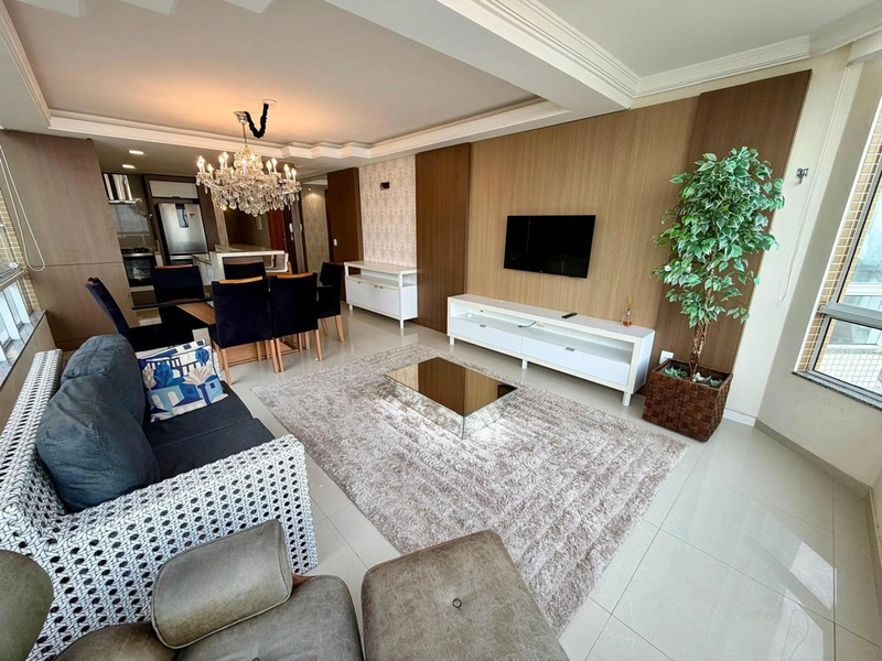 APARTAMENTO MOBILIADO E DECORADO DE FRENTE PARA O MAR COM DUAS VAGAS!: 16ª foto da galeria de imagens do imóvel