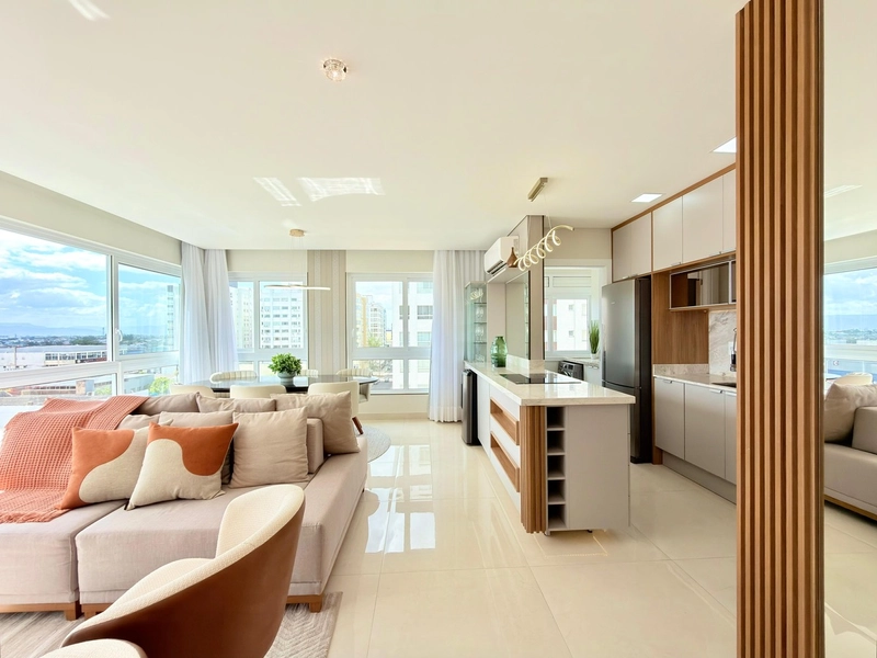 APARTAMENTO FINAMENTE MOBILIADO COMPOSTO POR 03 DORMITÓRIOS!: 4ª foto da galeria de imagens do imóvel