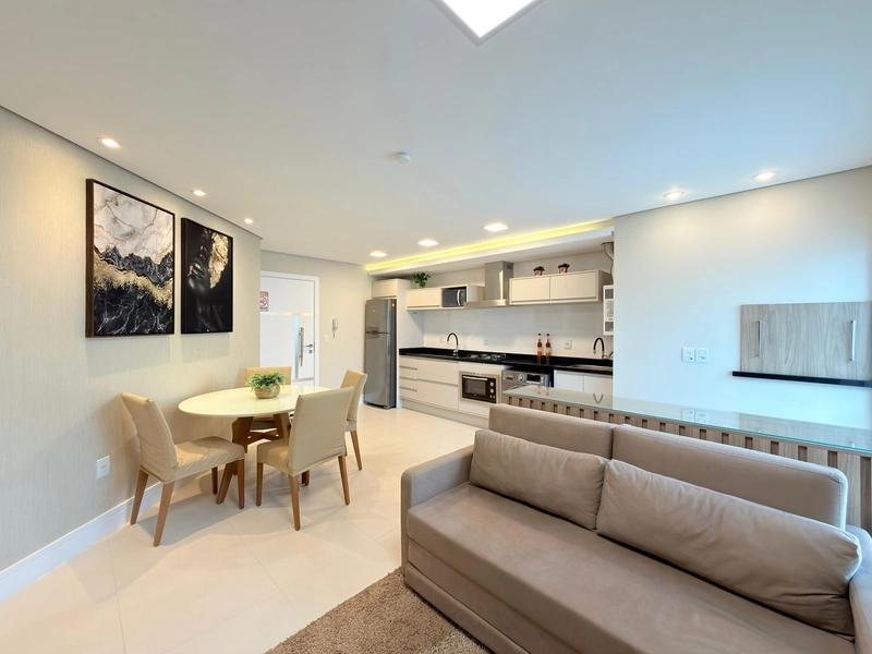 APARTAMENTO MOBILIADO E DECORADO DE 01 DORMITÓRIO: 5ª foto da galeria de imagens do imóvel