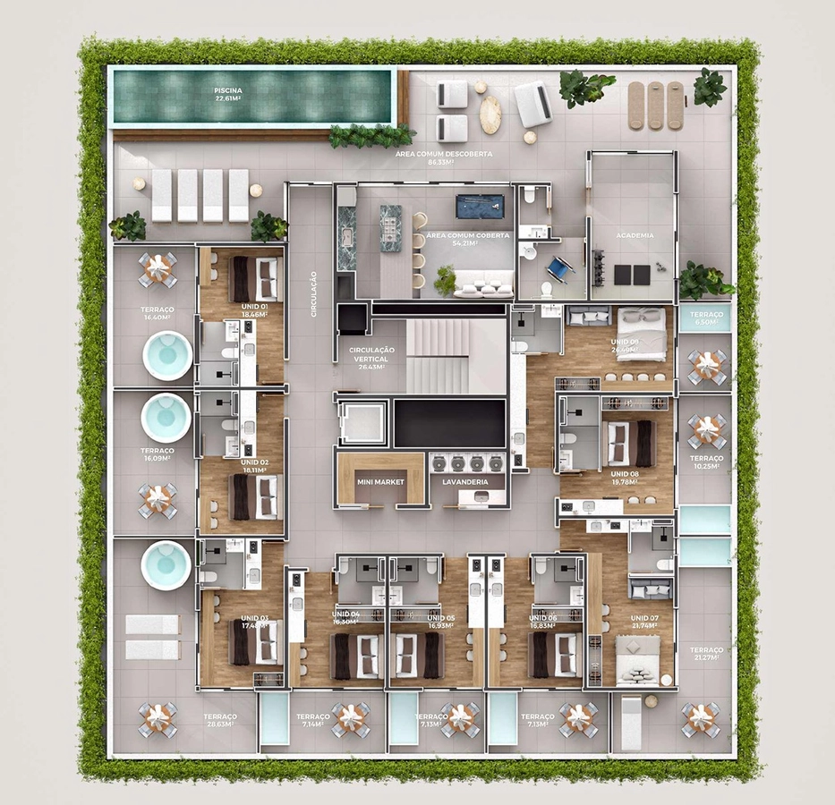 13ª foto do condomínio