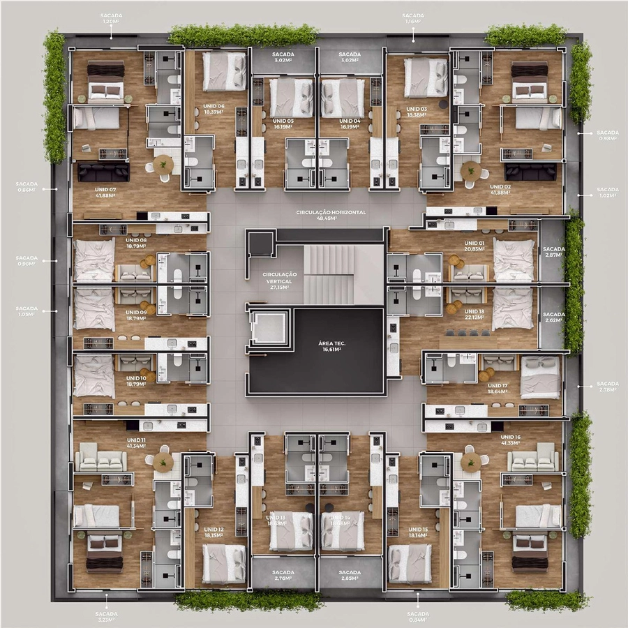 12ª foto do condomínio