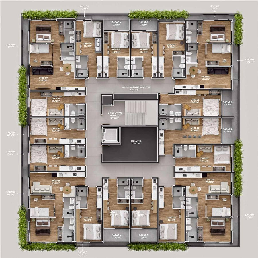 15ª foto do condomínio