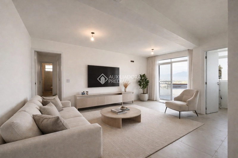 Apartamento reformado com vista para as pontes | 2 dormitórios | Centro de Florianópolis: 1ª foto da galeria de imagens do imóvel