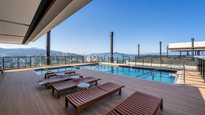 Apartamento no centro de Florianópolis em  condomínio clube: 31ª foto da galeria de imagens do imóvel