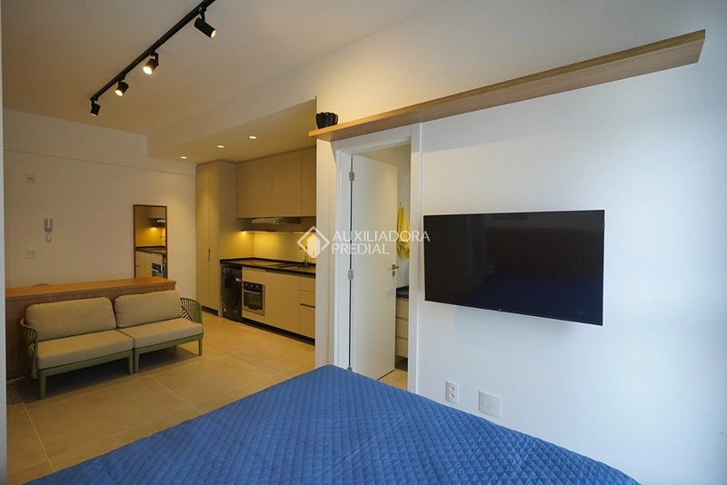 Studio para alugar no Centro de Florianópolis | Residencial Amalfi | mobiliado, novo e pronto para morar: 14ª foto da galeria de imagens do imóvel