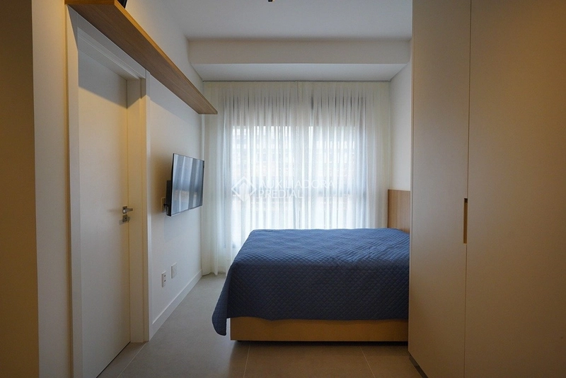 Studio para alugar no Centro de Florianópolis | Residencial Amalfi | mobiliado, novo e pronto para morar: 8ª foto da galeria de imagens do imóvel