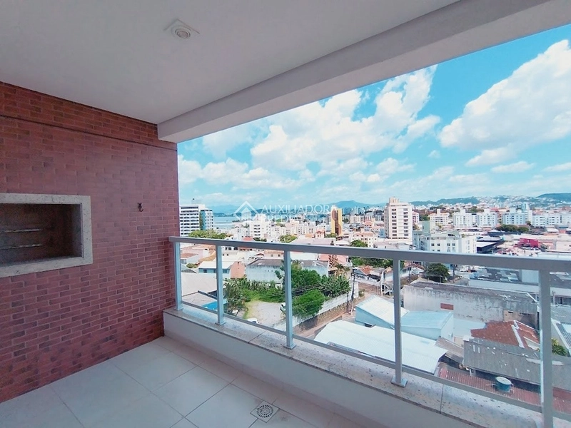 Apartamento para alugar no Estreito com vista para o mar | 2 dormitórios (1 suíte) | sacada com churrasqueira | lazer completo: 4ª foto da galeria de imagens do imóvel