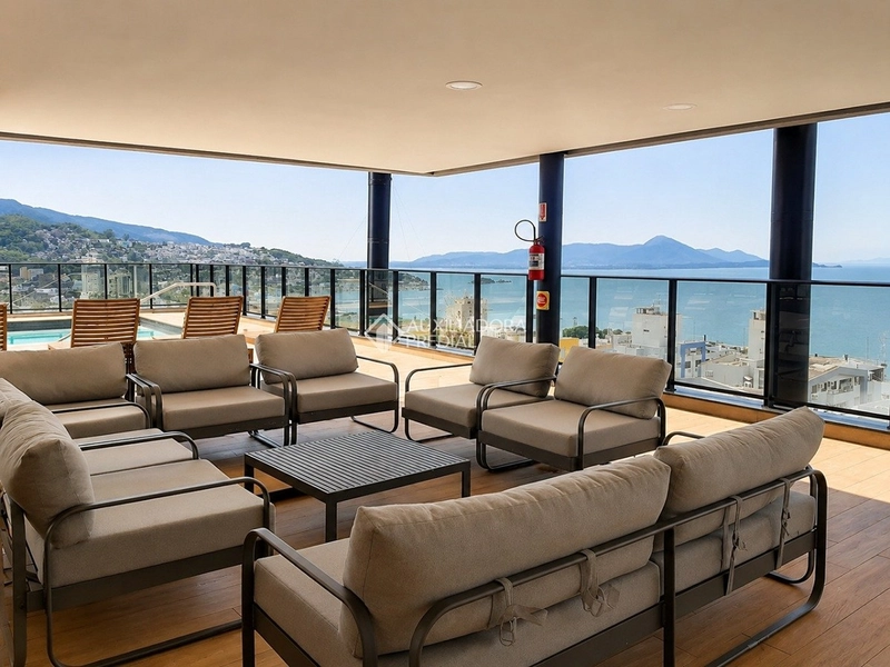 Aluguel de apartamento  semi mobiliado com 2 dormitórios e vista mar no centro de Florianópolis.: 20ª foto da galeria de imagens do imóvel