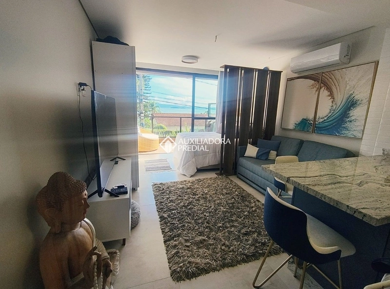 Studio para alugar no Soleil Cacupé | Vista mar | Totalmente mobiliado | Florianópolis: 4ª foto da galeria de imagens do imóvel