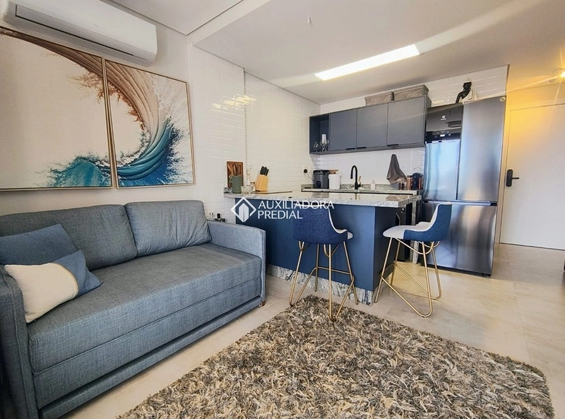 Studio para alugar no Soleil Cacupé | Vista mar | Totalmente mobiliado | Florianópolis: 1ª foto da galeria de imagens do imóvel