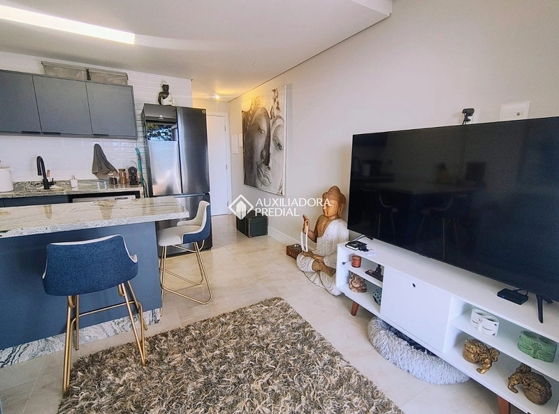 Studio para alugar no Soleil Cacupé | Vista mar | Totalmente mobiliado | Florianópolis: 3ª foto da galeria de imagens do imóvel
