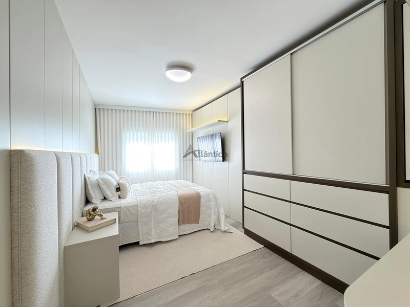 Apartamento em Navegantes com vista para o mar e serra, 3 dormitórios, home office, mobiliado, decorado, climatizado e com 2 boxes de garagem.: 10ª foto da galeria de imagens do imóvel