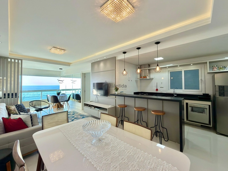 Apartamento Beira-Mar com Vista Permanente para o Mar em Capão da Canoa: 7ª foto da galeria de imagens do imóvel