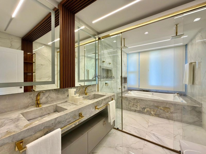 Casa beira lago no Capão Ilhas Resort com 350 m², 4 suítes, sala de cinema, piscina de concreto, automação e excelente vista para o lago.: 9ª foto da galeria de imagens do imóvel