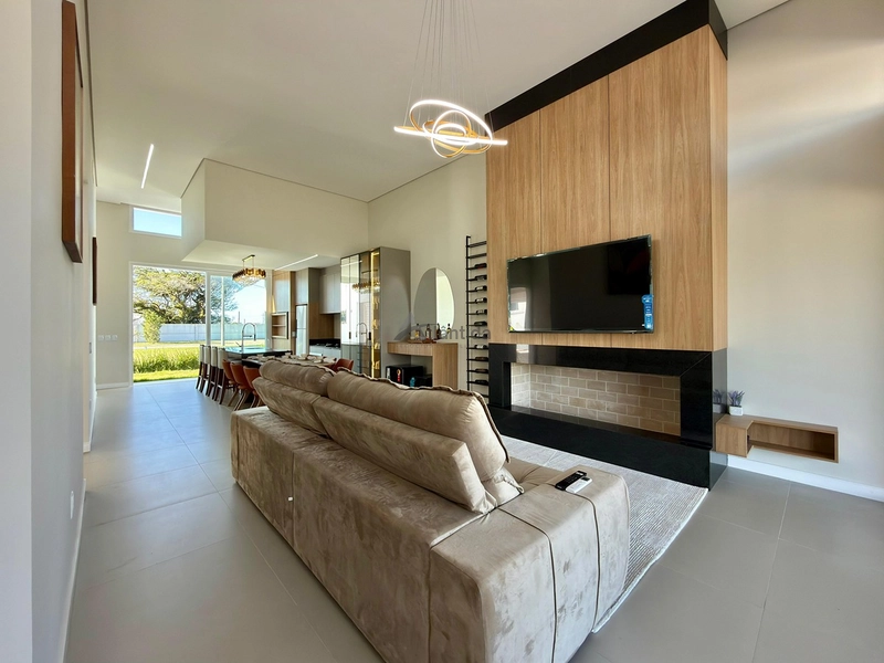 Casa térrea mobiliada no Allure Xangri-Lá com 4 suítes, living com lareira e automação nas cortinas e persianas.: 2ª foto da galeria de imagens do imóvel