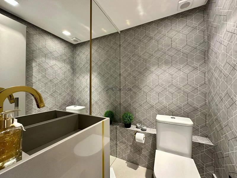 Apartamento beira-mar com vista eterna para o mar, 3 dormitórios, sacada com churrasqueira, hall privativo e 117 m² privativos, totalmente mobiliado e decorado.: 15ª foto da galeria de imagens do imóvel