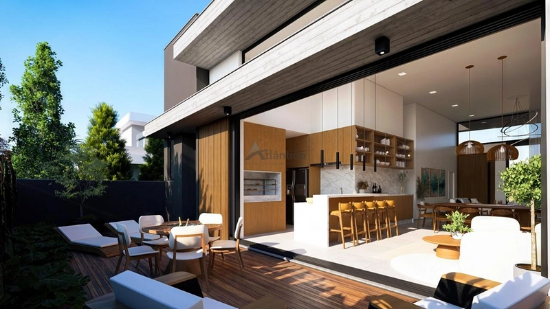 Casa moderna com 3 suítes no Condomínio Allure.: 3ª foto da galeria de imagens do imóvel