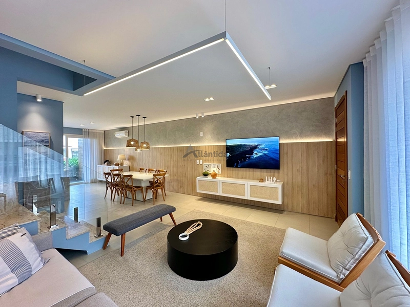 Casa beira lago no Condomínio Murano com 143,33 m², 3 dormitórios, deck, espaço gourmet com churrasqueira, mobiliada e decorada, em condomínio com praia particular.: 2ª foto da galeria de imagens do imóvel