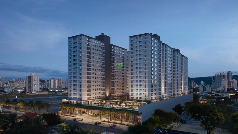 Apartamento 02 Dorm sendo 01 suíte no São João em Itajaí: 69ª foto da galeria de imagens do imóvel